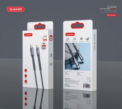 Cáp sạc dù Quaker X11 30W 1M Type C to Lightning