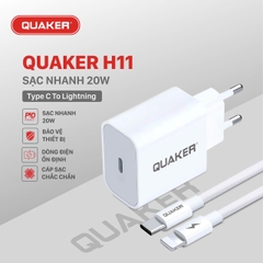 Bộ Sạc Nhanh Quaker H11 EU 20W