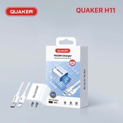 Bộ Sạc Nhanh Quaker H11 US 20W