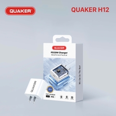 CỦ SẠC GAN 20W QUAKER H12