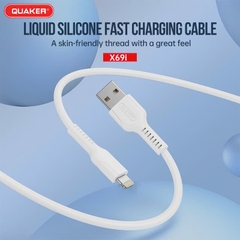 CÁP SẠC SILICON CAO CẤP QUAKER X69I