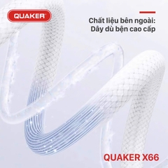 Cáp sạc Quaker X66