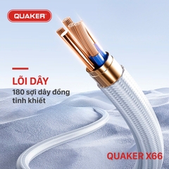 Cáp sạc Quaker X66