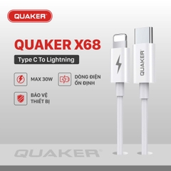 Cáp sạc Quaker X68