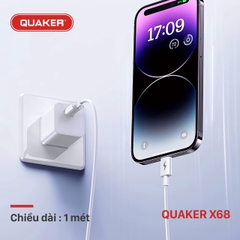 Cáp sạc Quaker X68