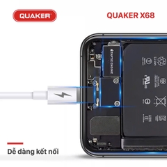 Cáp sạc Quaker X68