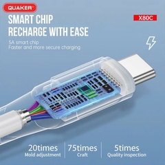 CÁP SẠC QUAKER 1M X80C 3A