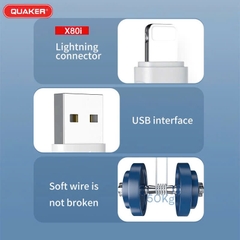 CÁP SẠC QUAKER 1M X80I 3A