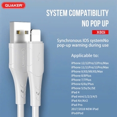 CÁP SẠC QUAKER 1M X80I 3A