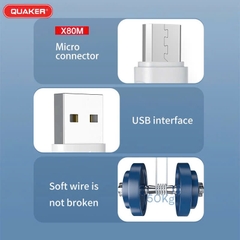 CÁP SẠC QUAKER 1M X80 3A