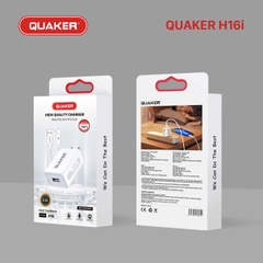 Bộ sạc nhanh Quaker 2.4A H16I