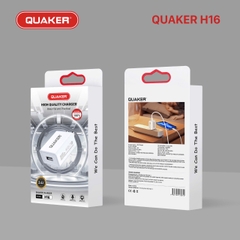 Củ sạc nhanh Quaker 2.4A H16