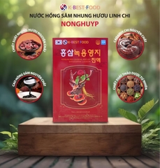 Nước hồng sâm nhung hươu linh chi K-Best Food