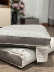 [FreeShip] [Rẻ vô địch] [Ảnh thật] GỐI MEMORY FOAM XUẤT MỸ XỊN XÒ, QUÀ TẶNG CỰC SANG, GIẢM ĐAU VAI GÁY HIỆU QUẢ