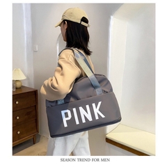 [FreeShip] [Có sẵn] TÚI DU LỊCH VẢI DÙ CHỐNG THẤM SIZE LỚN PINK SIÊU ĐẸP