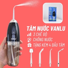 [FreeShip] [Có sẵn] [Ảnh thật] [Chính hãng] MÁY TĂM NƯỚC VANLU 3 CHẾ ĐỘ