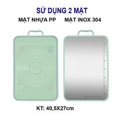 Thớt inox cao cấp 2 mặt
