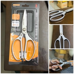 [Ảnh thật] [FreeShip] [Có sẵn] Kéo cắt đa năng cán thép SK5 (dài 21cm)