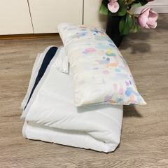 Set nệm gối văn phòng xuất dư (tencel hoạ tiết 60s)