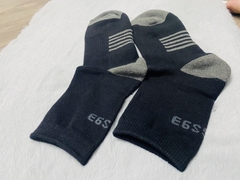 Tất (Vớ) FGS93 màu đen cổ trung, set5