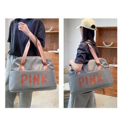 [FreeShip] [Có sẵn] TÚI DU LỊCH VẢI DÙ CHỐNG THẤM SIZE LỚN PINK SIÊU ĐẸP