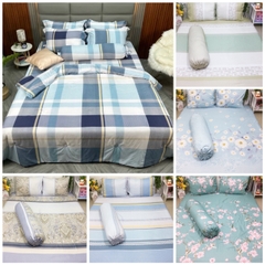 [Ảnh thật] [FreeShip] [Rẻ vô địch] BỘ GA GỐI NỆM LỤA TENCEL MÁT MÙA HÈ