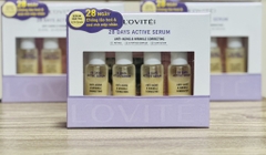 Serum đặc trị chống lão hoá xoá mờ nếp nhăn Lovite (set 4x10ml)