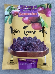 Mận nguyên hạt sấy dẻo ít đường 200gr