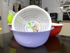 bộ thau rổ nhựa Duy Tân 2T4