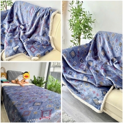 CHĂN LÔNG CỪU SIÊU XỊN XÒ, XINH ĐẸP, SANG CHẢNH [Có sẵn] [Ảnh thật]
