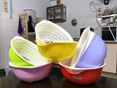 bộ thau rổ nhựa Duy Tân 2T4