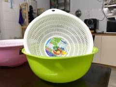 bộ thau rổ nhựa Duy Tân 2T4