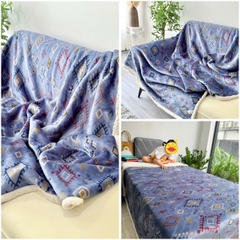 CHĂN LÔNG CỪU SIÊU XỊN XÒ, XINH ĐẸP, SANG CHẢNH [Có sẵn] [Ảnh thật]