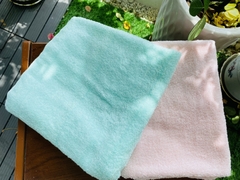 Khăn tắm sợi không se Phong Phú màu xanh ngọc (50x100cmx190gr)