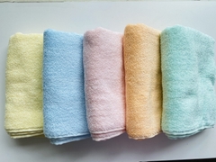 Khăn tắm sợi không se Phong Phú, set 5 (50x100cmx190gr)