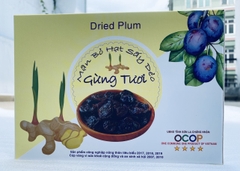 Mận tam hoa bỏ hạt sấy dẻo gừng tươi 240gr