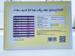 Mận tam hoa bỏ hạt sấy dẻo gừng tươi 240gr