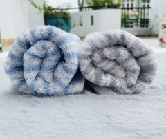 Khăn Songwol xuất dư, kẻ sọc set 2 mix màu (35cm*80cm)