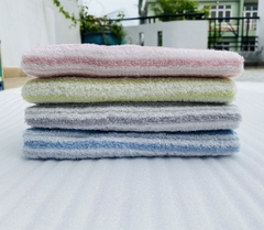 Khăn Songwol xuất dư, kẻ sọc set 4 mix màu (35cm*80cm)