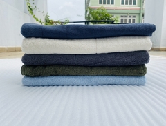 Khăn tắm đại cotton Organic xuất dư,  màu nâu (70*140)