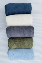 Khăn tắm đại cotton Organic xuất dư,  màu kem (70*140)