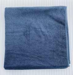 Khăn tắm cotton xuất dư màu xanh Navi đậm (70*140)