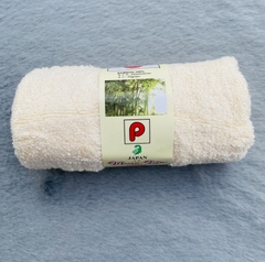 Khăn mặt sợi tre xuất Nhật, màu vàng (28x50cm)