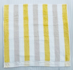 Khăn tắm kẻ sọc vàng Songwol xuất Nhật dư (60x120cm)