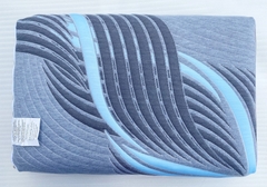 Gối MEMORY FOAM xuất mỹ màu xám (47X67X10CM)