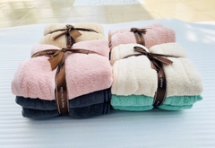 Khăn tắm cotton set 2 (60*120)