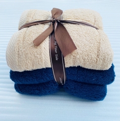 Khăn tắm cotton set 2 (60*120)