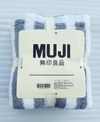 Khăn tắm Muji họa tiết set 4 (35*80)