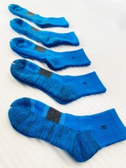 Tất thể thao nam cổ trung prince (free size), set 5