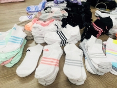 Tất Adidas xuất dư cổ thấp, SET 5 (SZ 39-41)